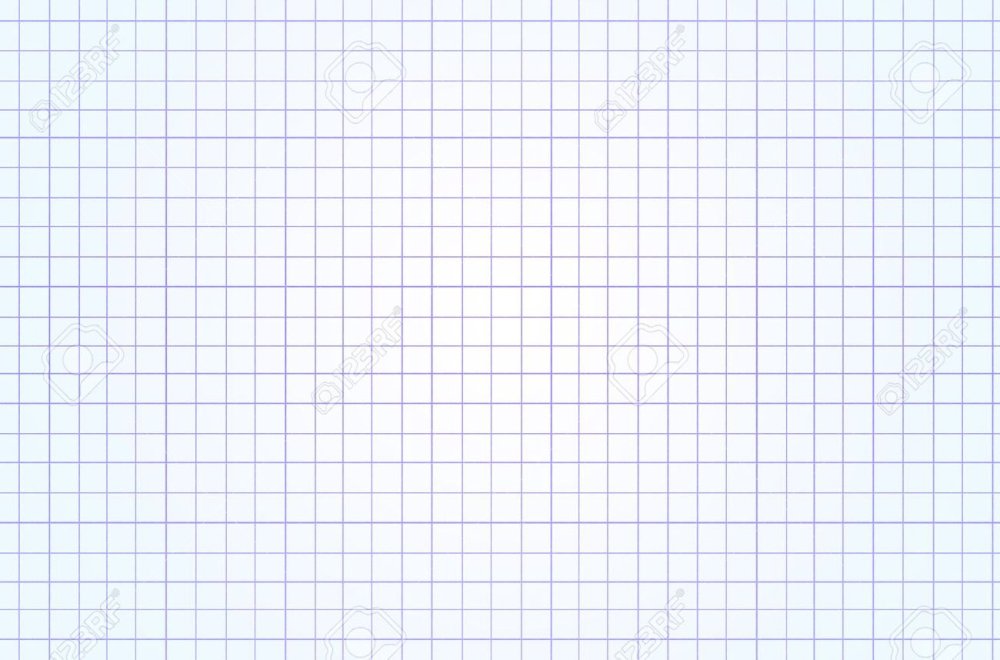 Тетрадный лист в клетку фон
