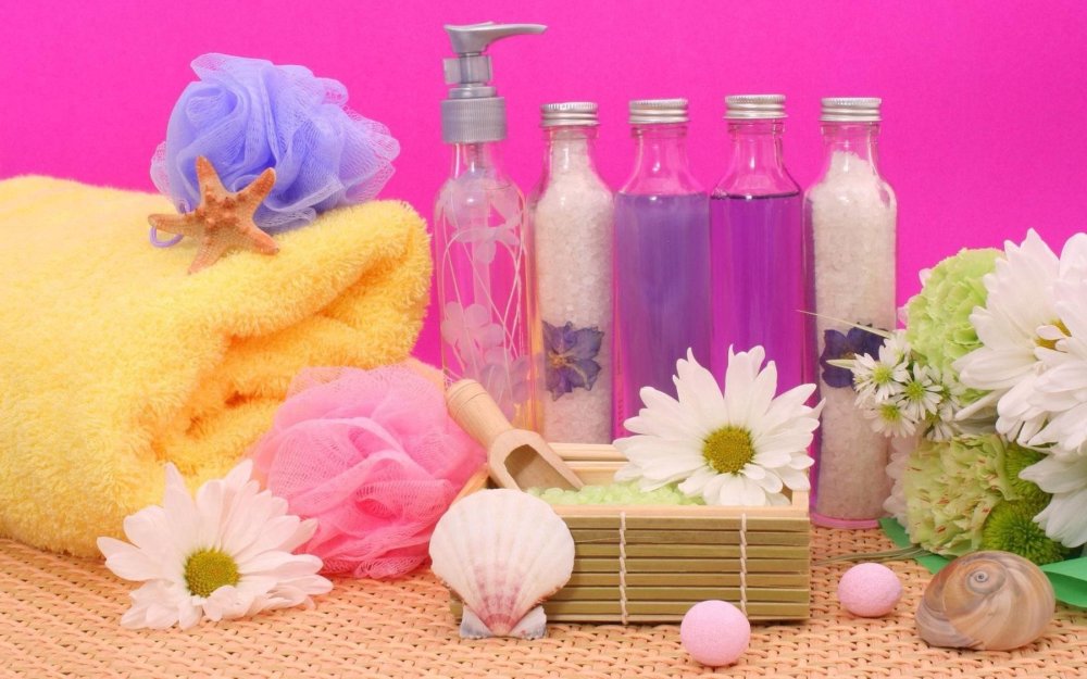 Красивый шампунь