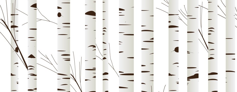 Зелень березы