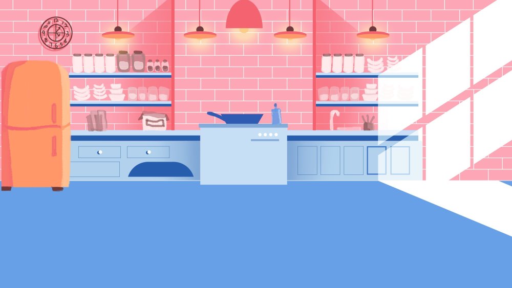 Фон кухня для детей