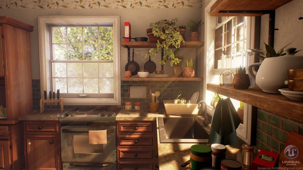 Уютная кухня