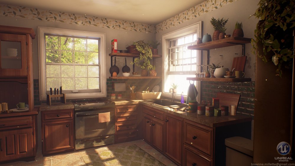 Уютные кухни для арта