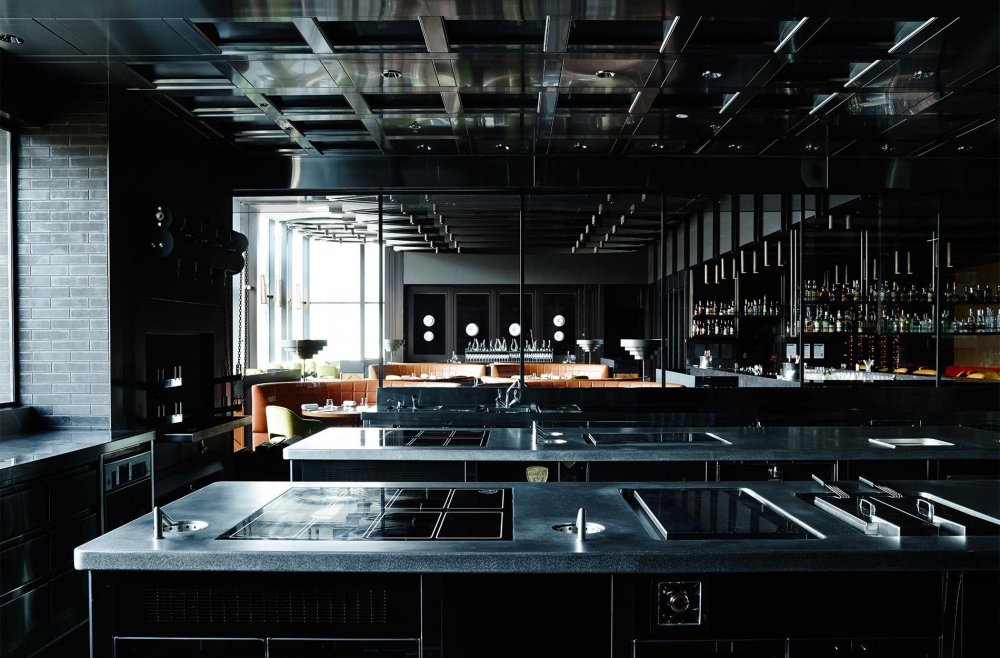 Интерьер ресторана dinner by Heston Blumenthal