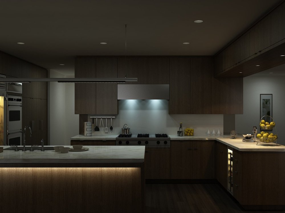 Кухня ночью