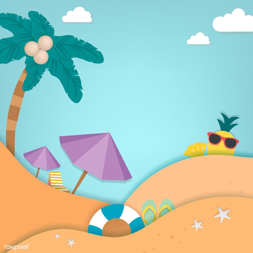 Каникулы фон