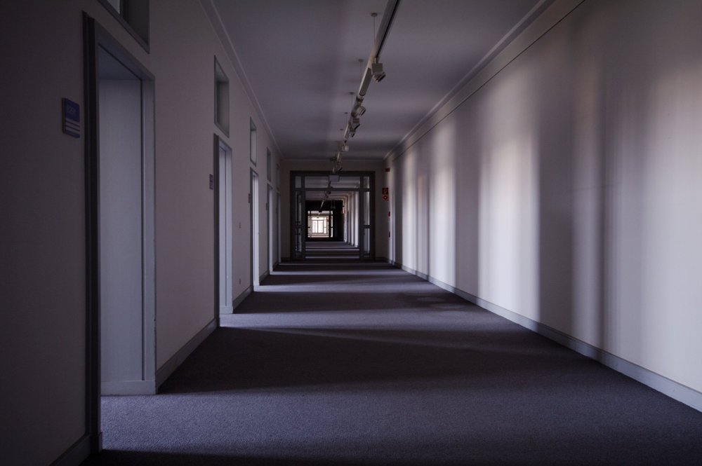 Коридор школы гача