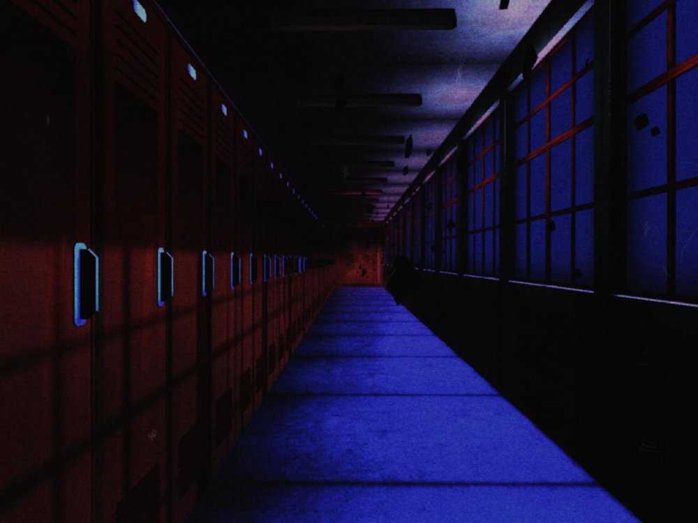 Коридор школы гача лайф