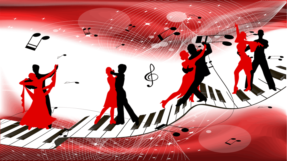 Ноги девушки и парня фиолетовый фон