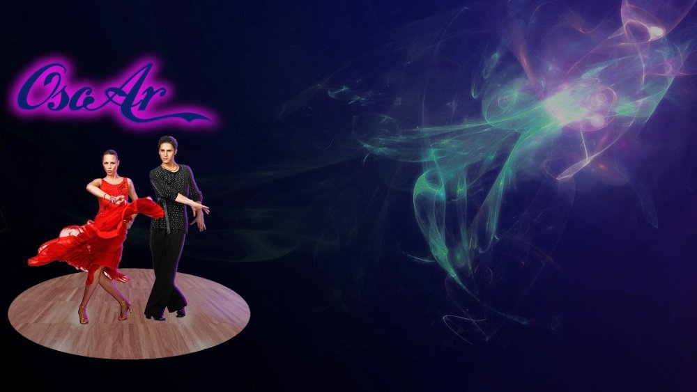 Танцующая пара для баннера