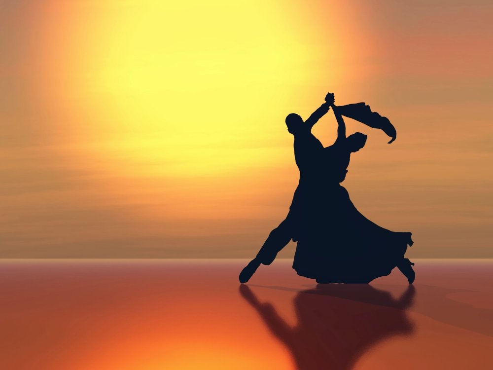 Спортивные танцы фон