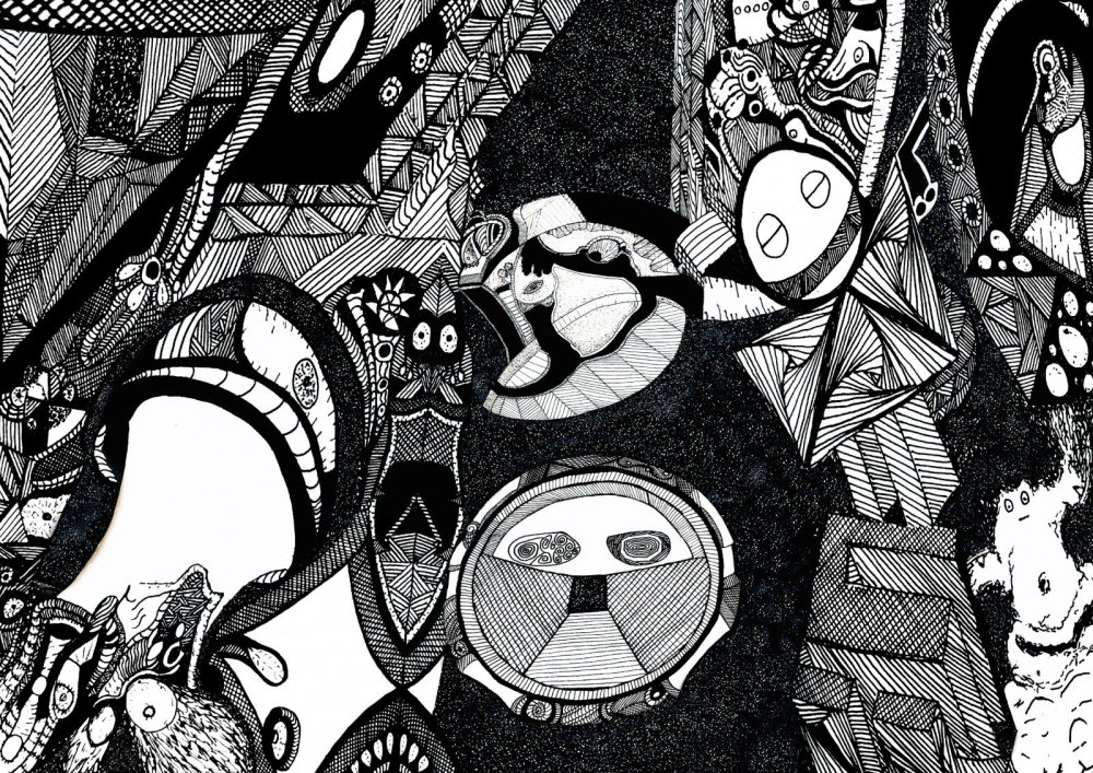 Человек в огне арт