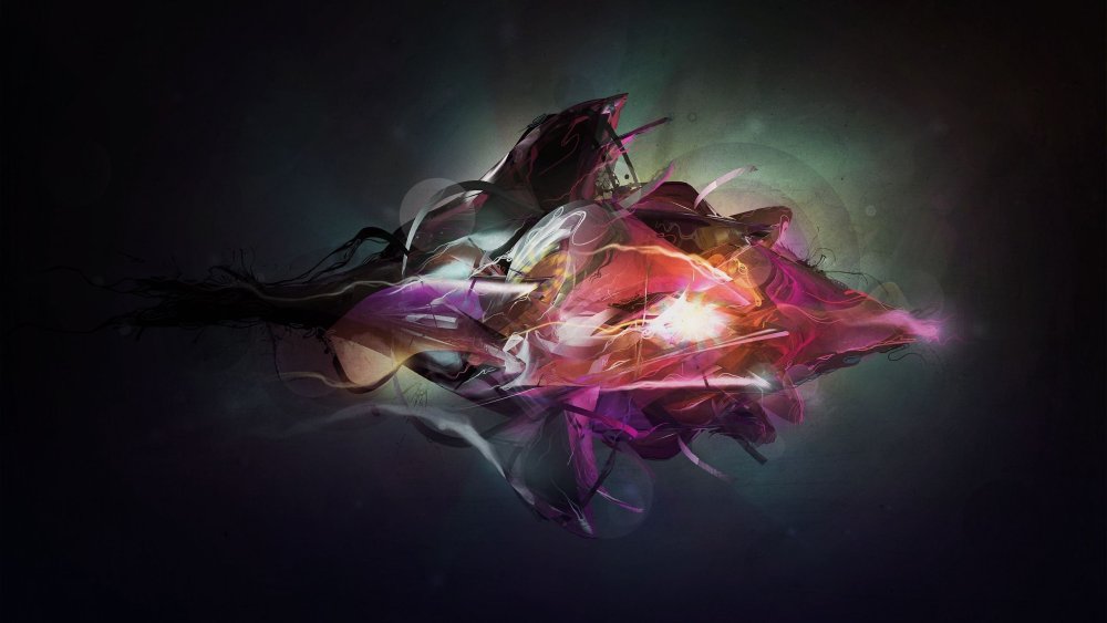 Абстрактная композиция печаль