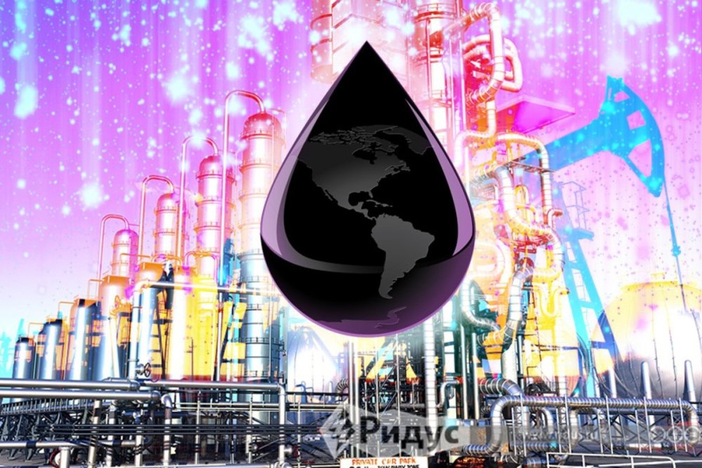 Коллаж нефть