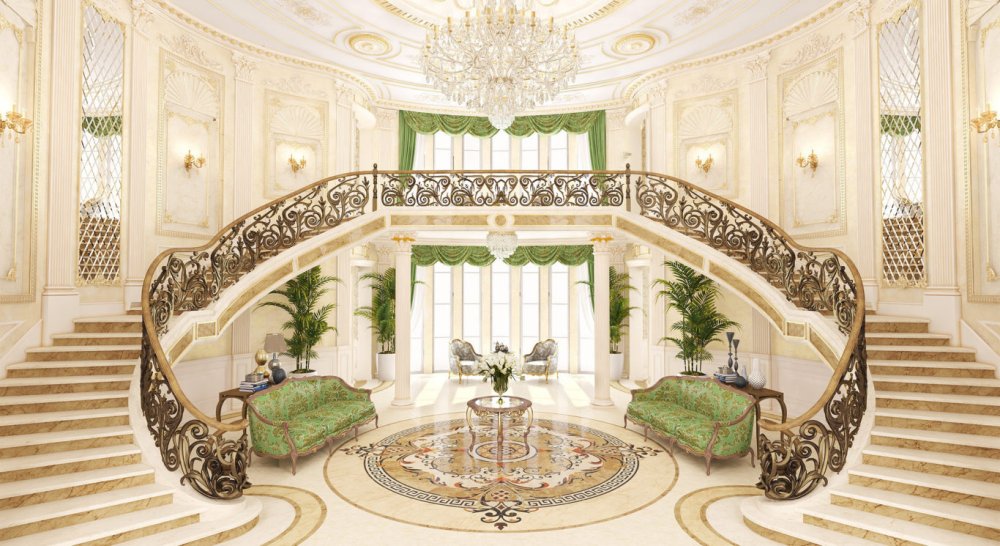 Лестницы в дворцовом стиле