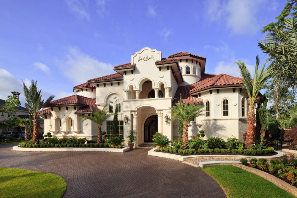 Богатые виллы особняки