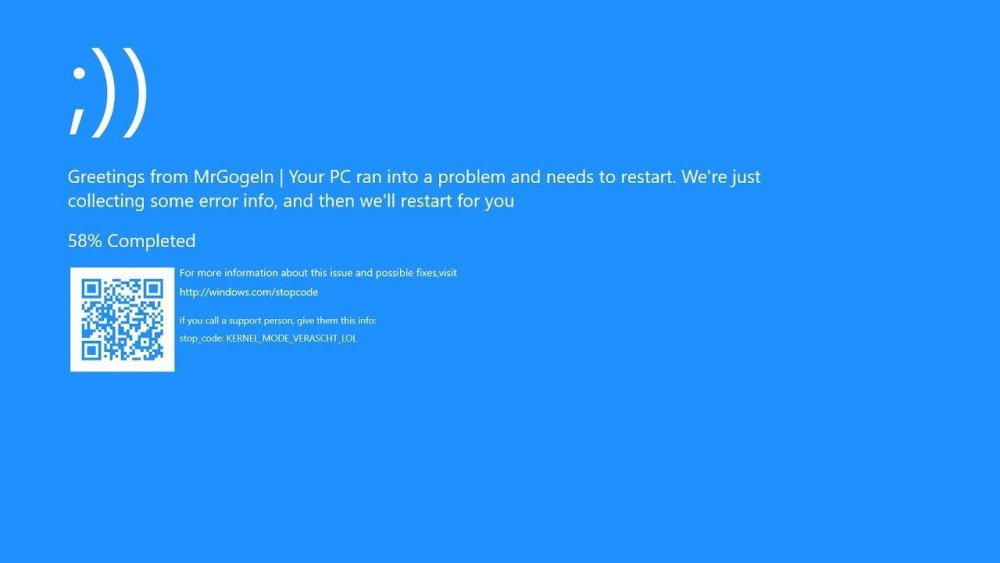 Синий экран смерти Windows