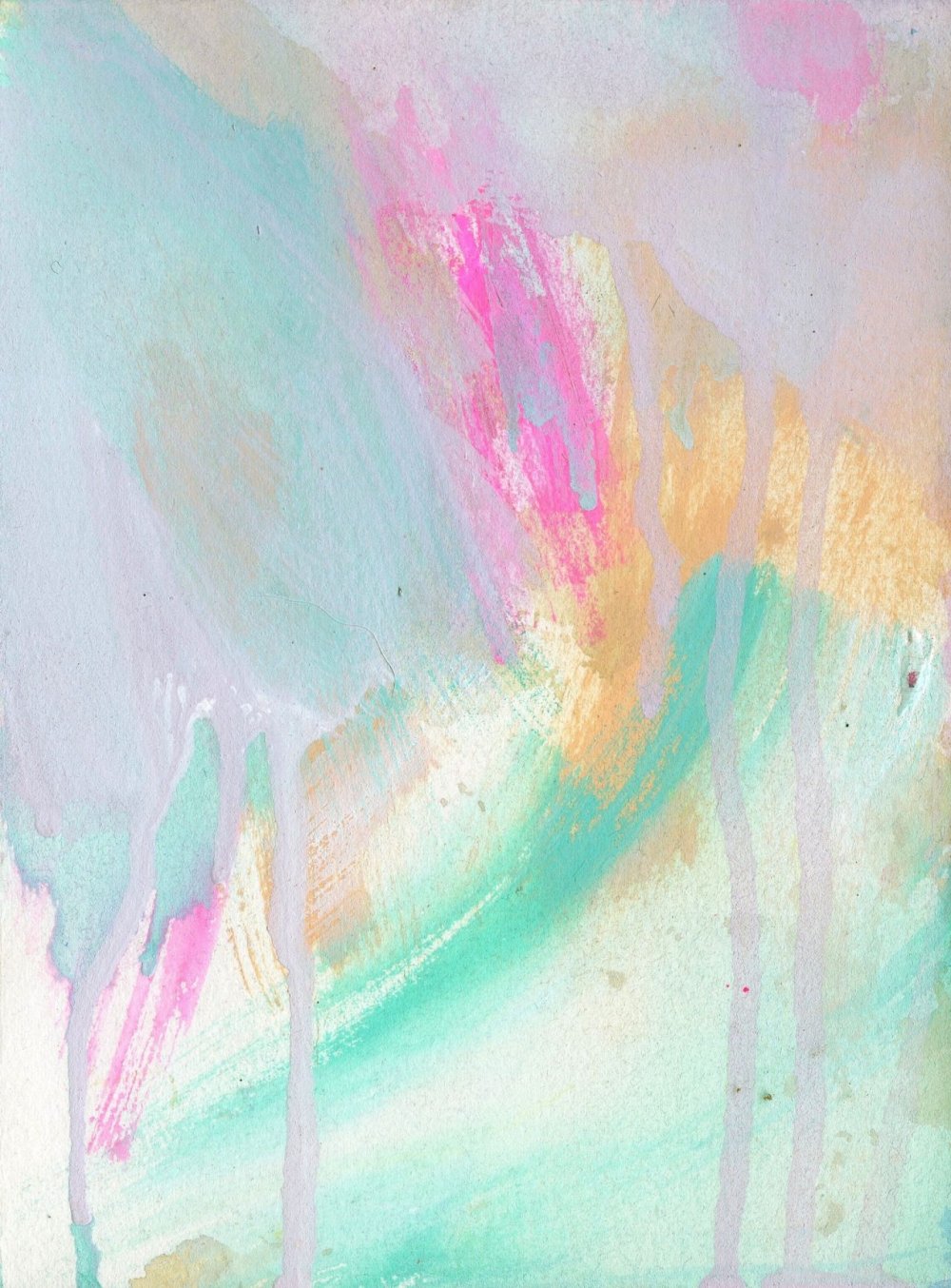 Абстрактные картины в пастельных тонах