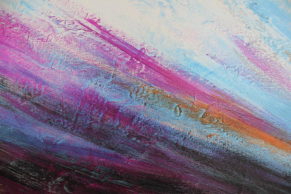 Абстракция акрилом на холсте