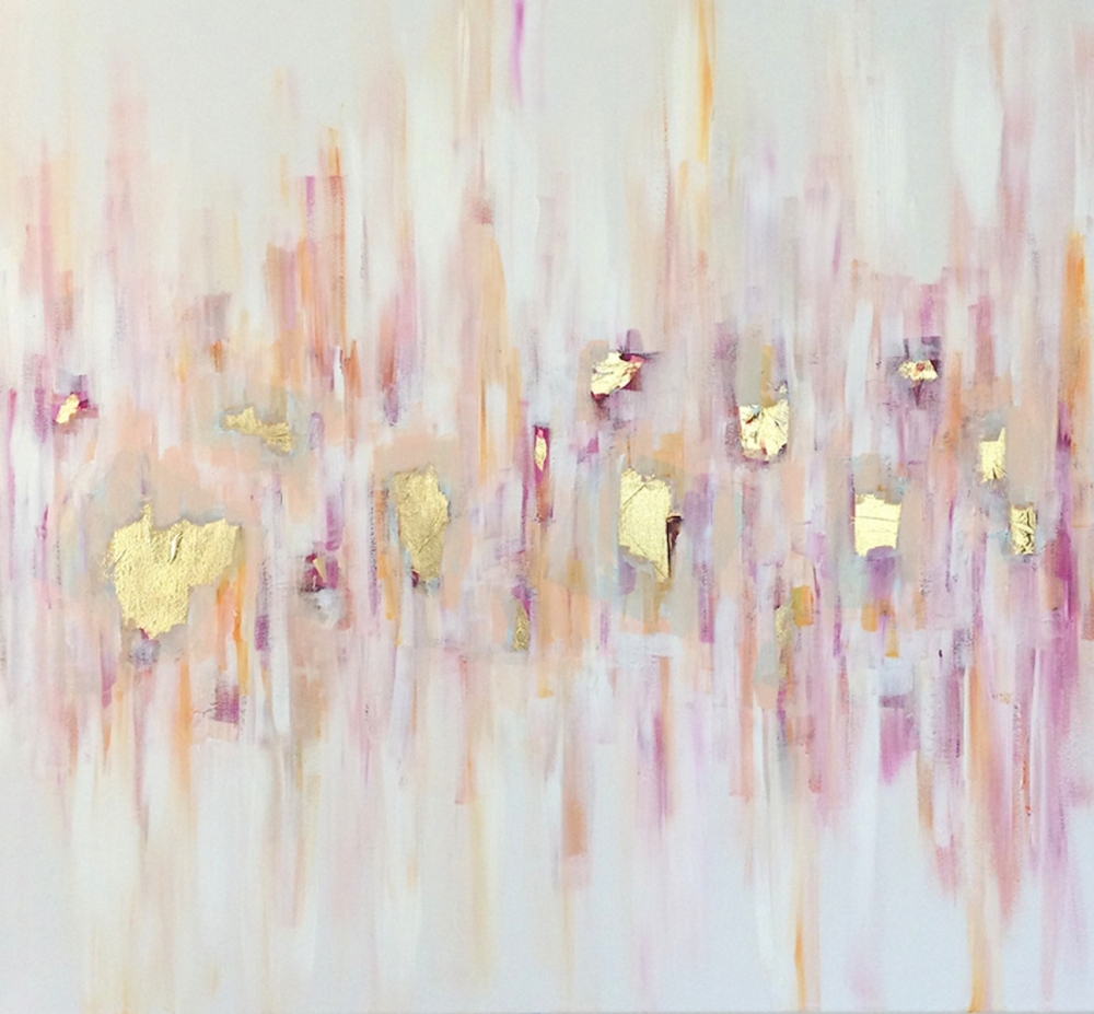 Живопись абстракция бежевая