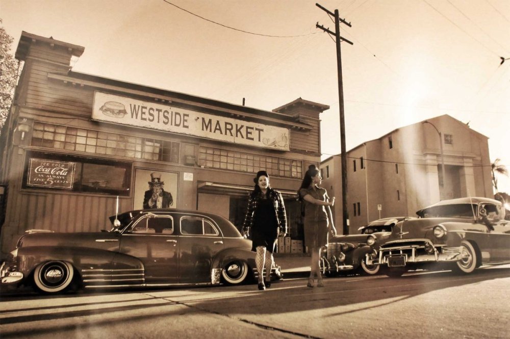 Машина гангстеров Лос Анджелеса