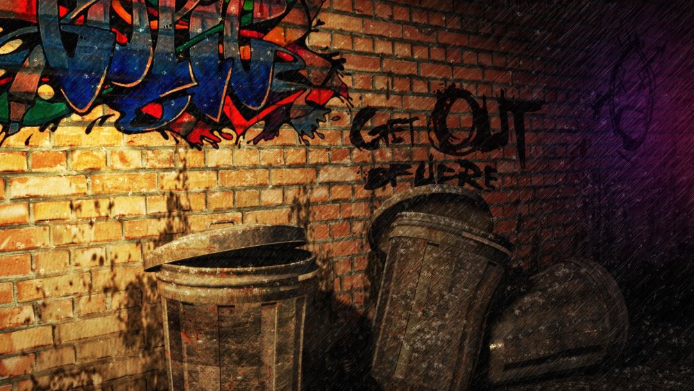 Фон в стиле гетто