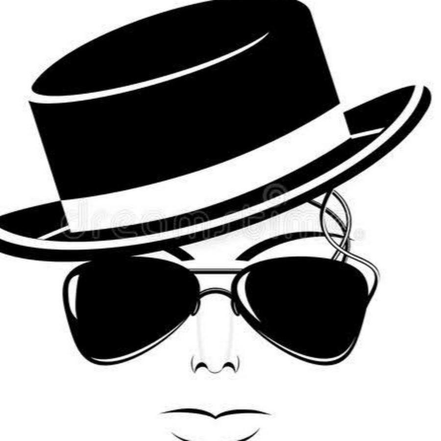 Силуэт Майкла Джексона в шляпе