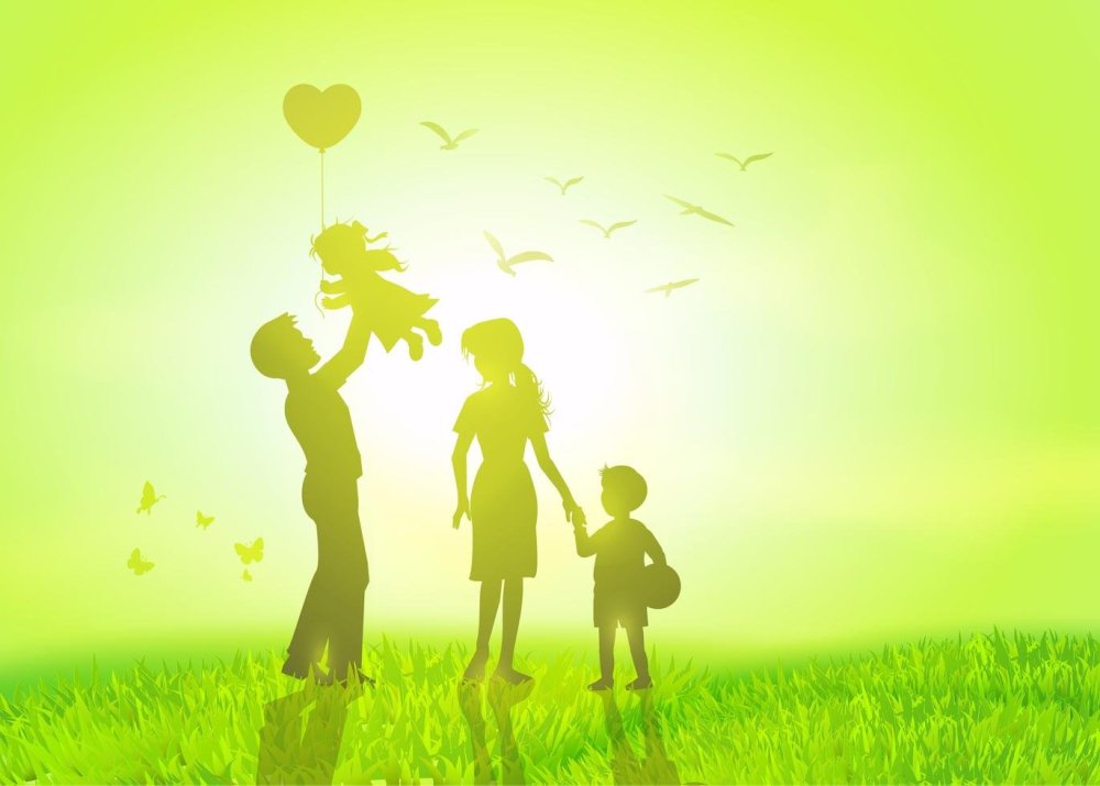 Фон для презентации моя семья