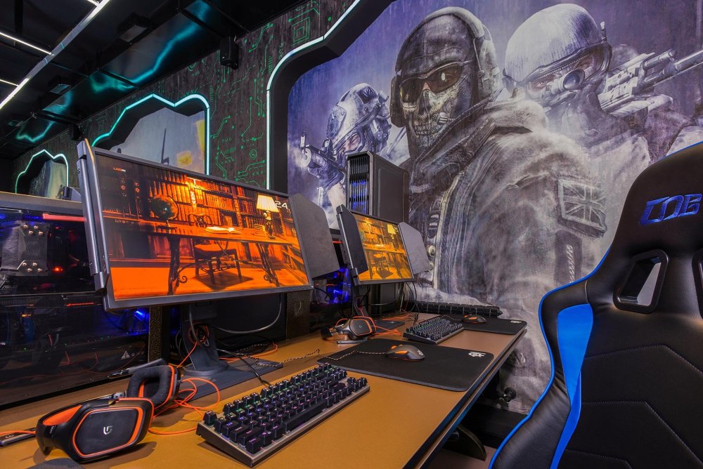 Компьютерные залы для игр