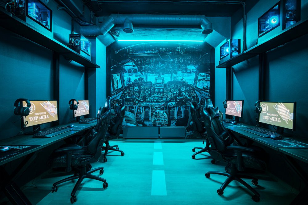 Дизайн Кибер клуба