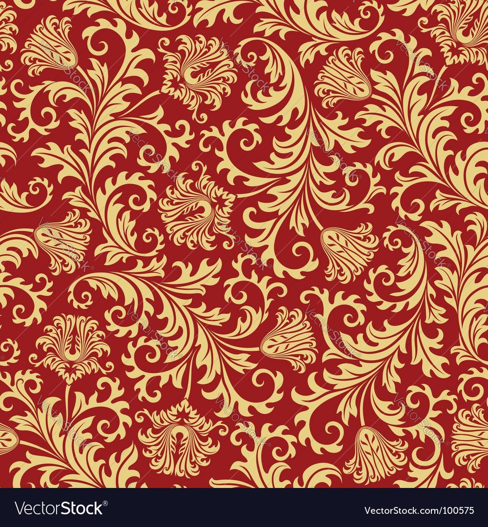 Хохлома бесшовная