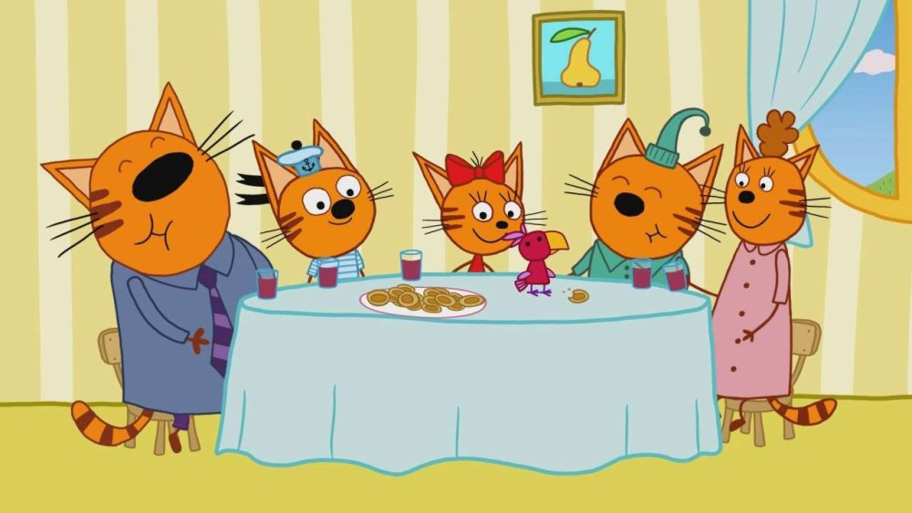 Три кота мультфильм