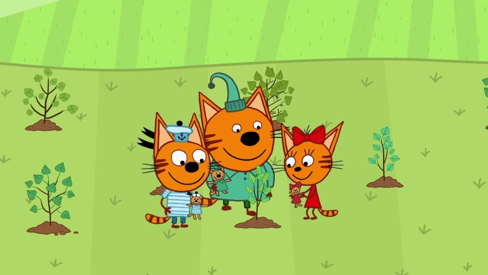 Мусти мультсериал три кота