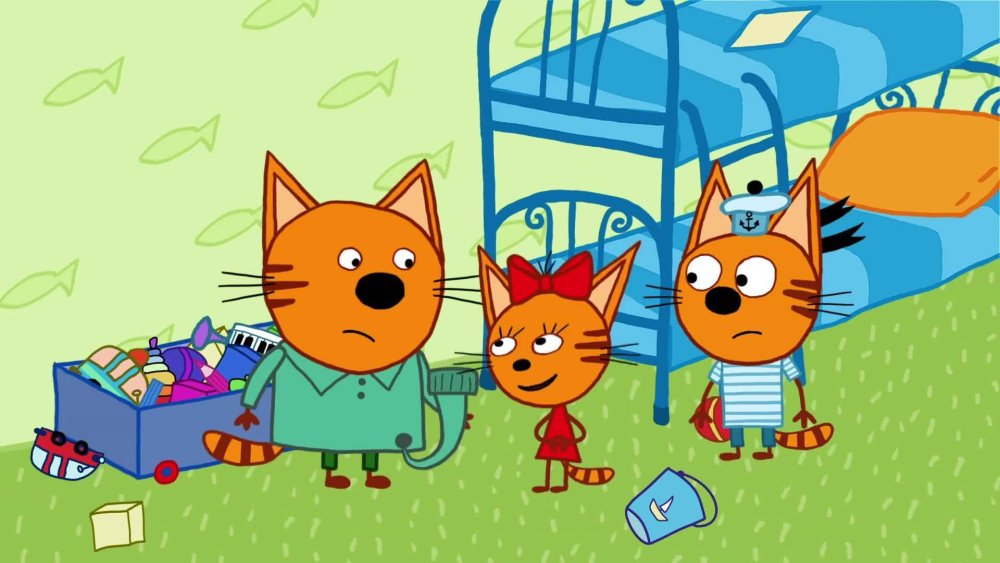 Три кота мультфильм