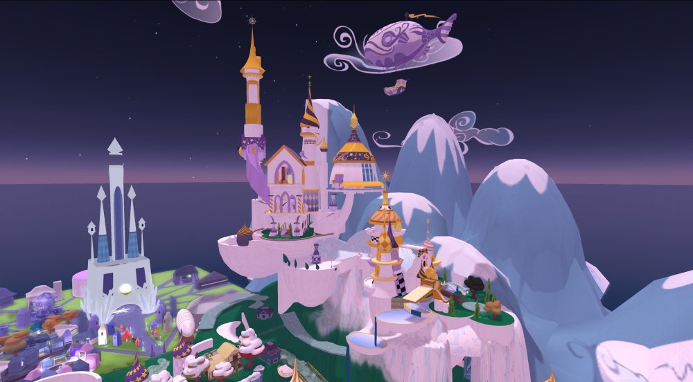 Замок принцессы Селестии МЛП