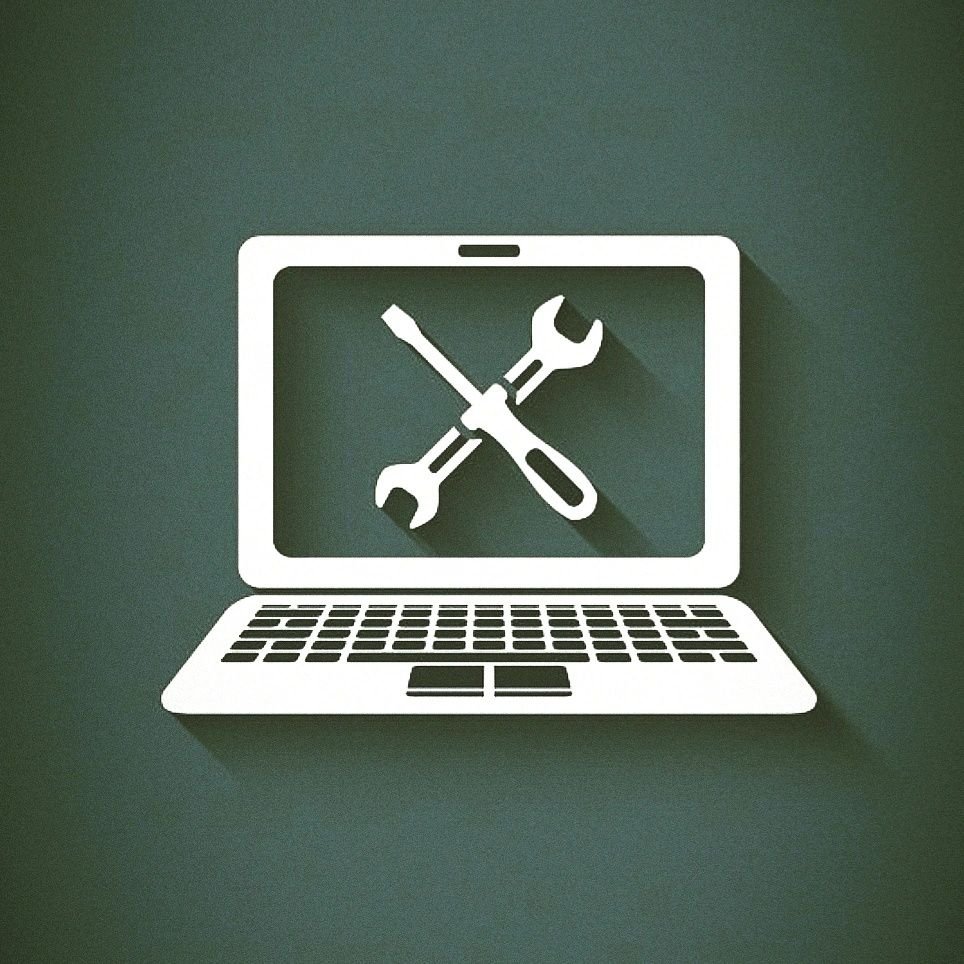 Рекламный плакат ноутбука