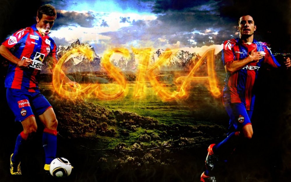 Футболист ЦСКА арт