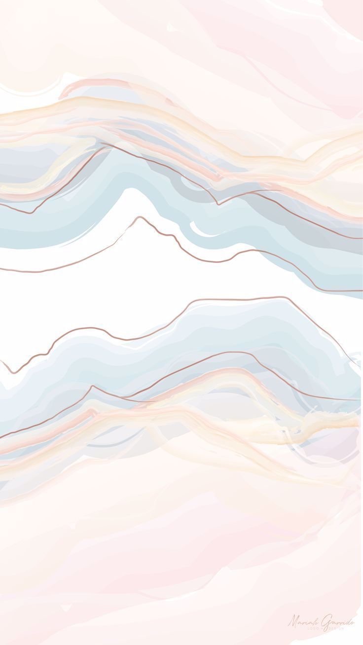 Акварельный фон для инстаграмма