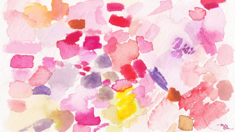 Акварельный фон