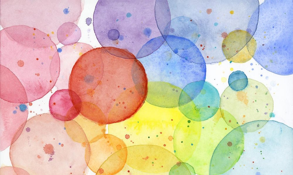 Акварельный фон