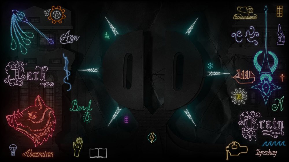 Красивый неоновый фон для стим профиля