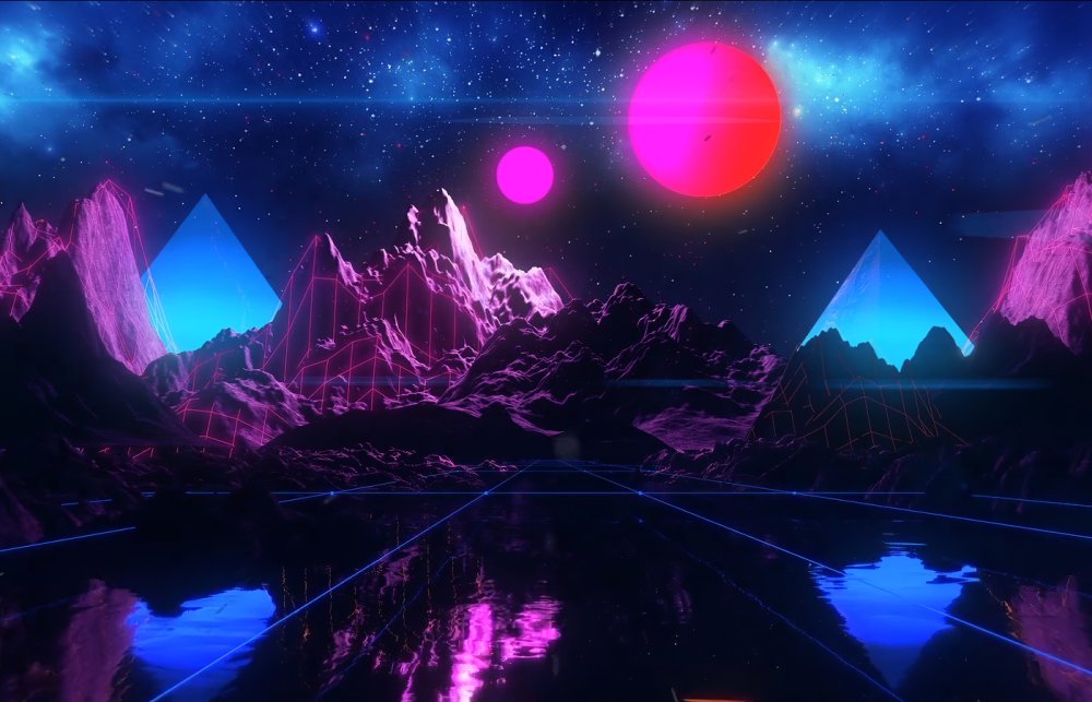 Неон Вапор Вейв