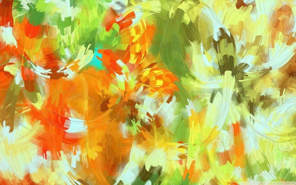 Абстрактная композиция осень