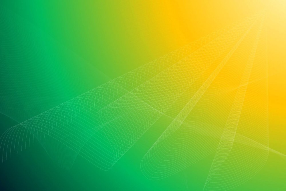 Желто зеленая абстракция