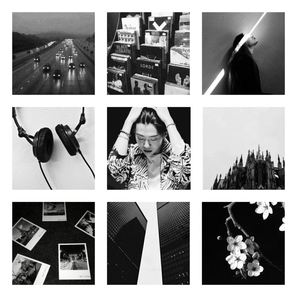 Черно белая Эстетика