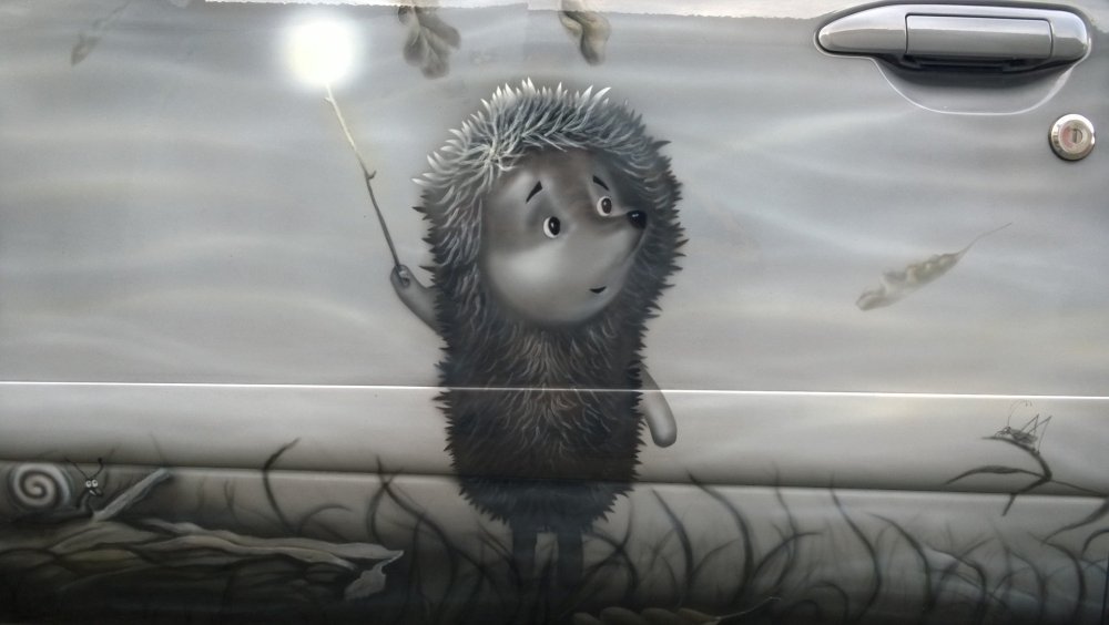 Ежик в тумане обои