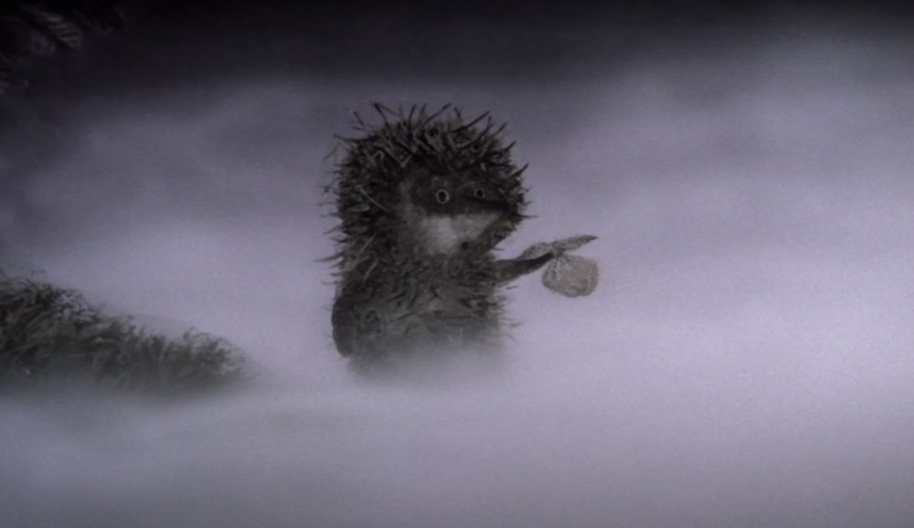 Ёжик в тумане кадры из мультфильма