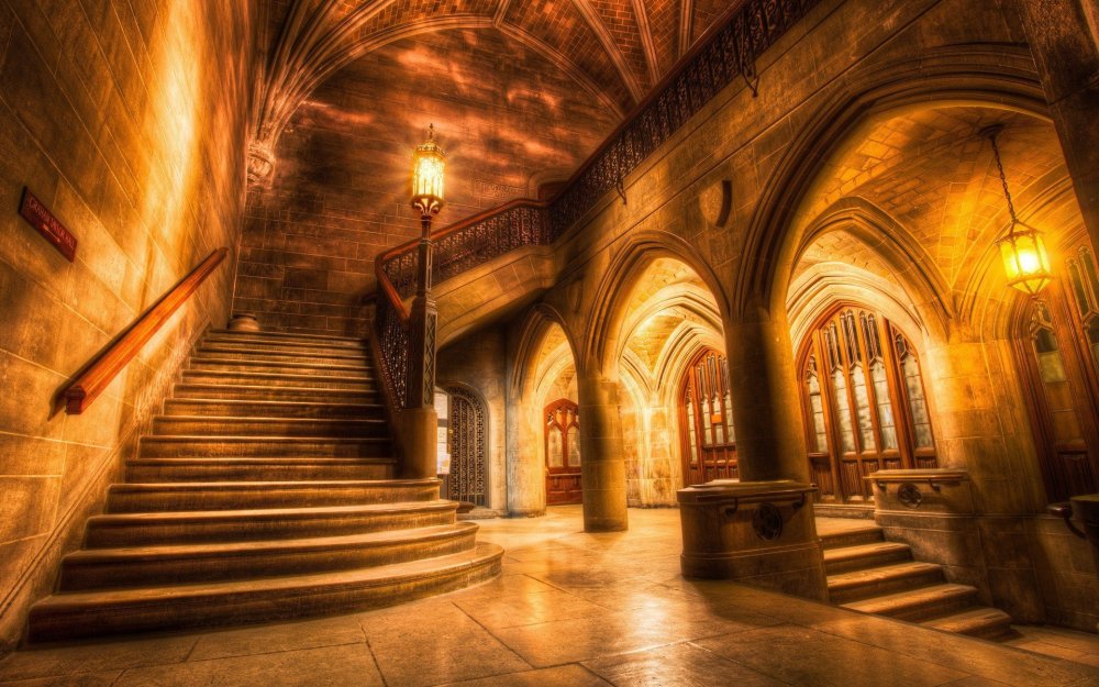 Гарри Поттер Хогвартс коридоры