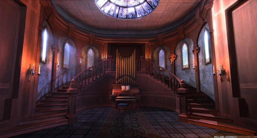 Хеллман Холл поместье