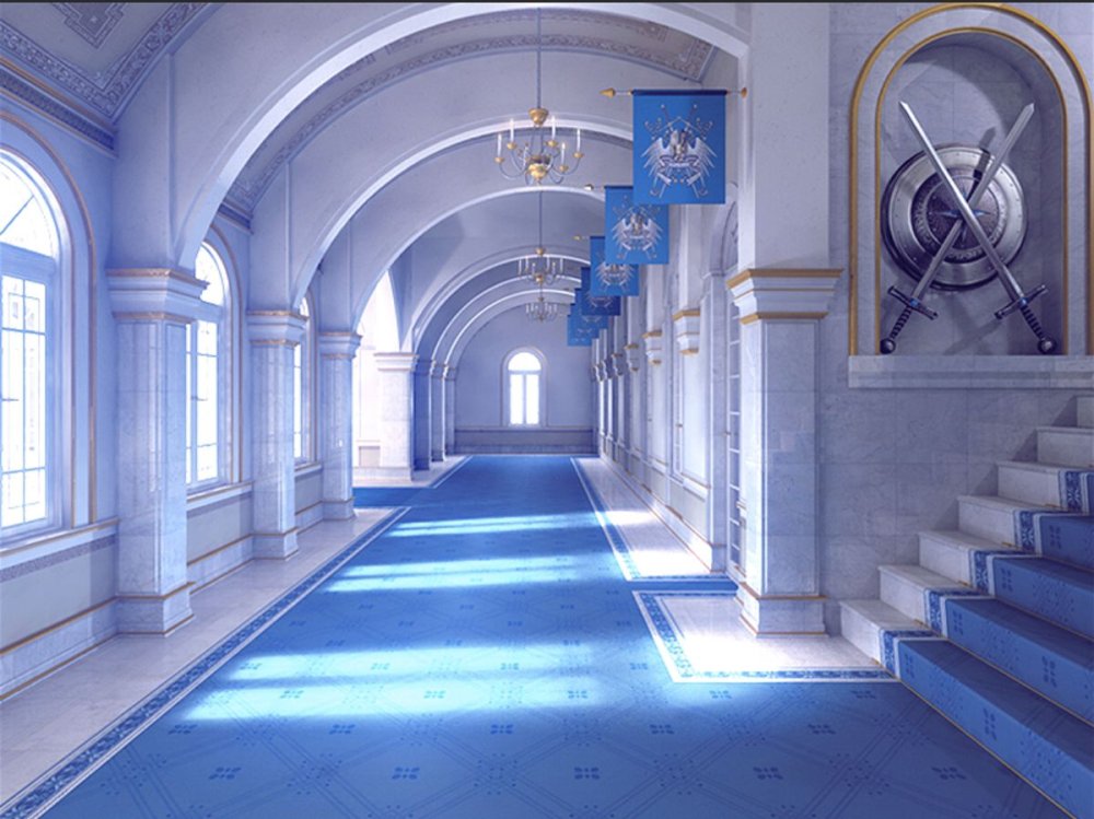 Коридоры дворца арт