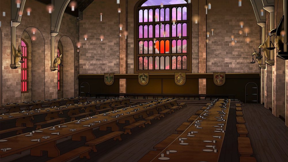 Гарри Поттер Хогвартс зал